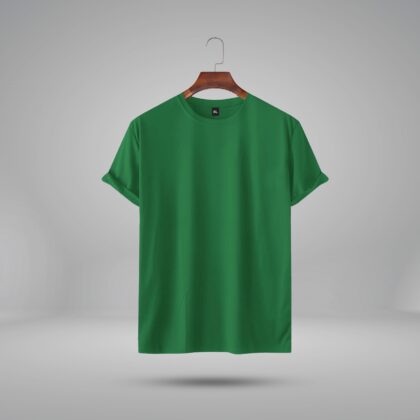 Solid Color T- Shirt For Men 100% Cotton