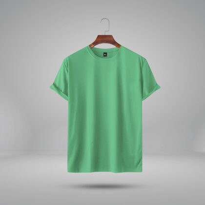 Solid Color T- Shirt For Men 100% Cotton