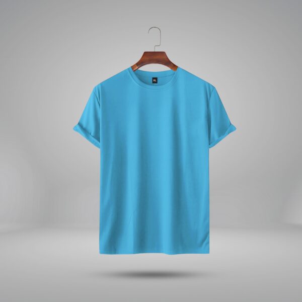 Solid Color T- Shirt For Men 100% Cotton